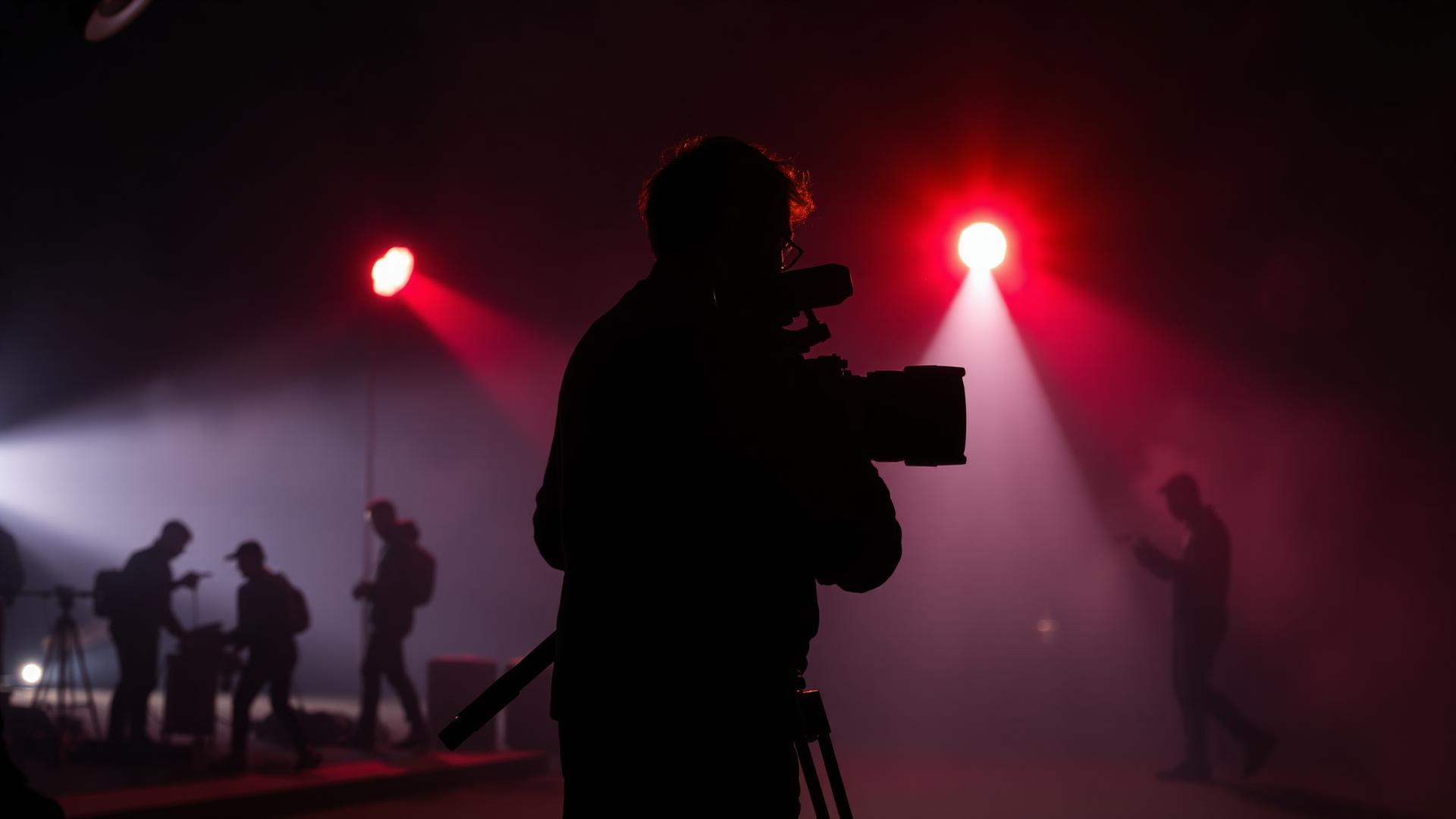 Set de filmagem cinematográfico da Babylon